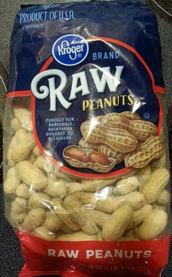 Kroger Raw Peanuts Front
