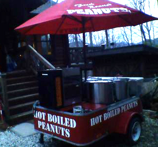 Hot Boiled Peanuts, Glenville, North Carolina