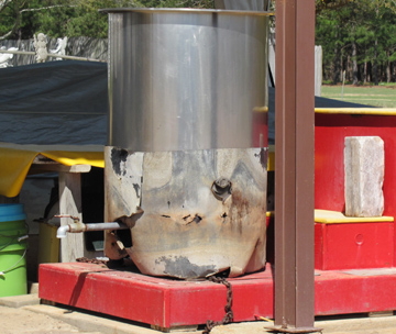 large stainless steel pot for boiling peanuts in alabama florida