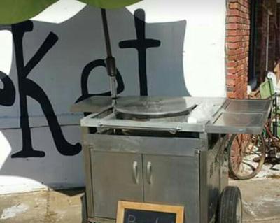 Boiled Peanut Cart in Dothan, Alabama