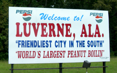 Luverne Alabama World's Largest Peanut Boil Guiness record holder 