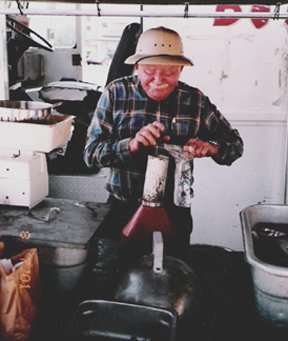 Mr. Byron Trawick Boiled Peanut Vendor Dothan Alabama- Peanut Man