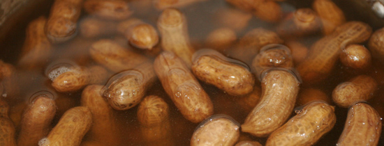 boiled peanuts